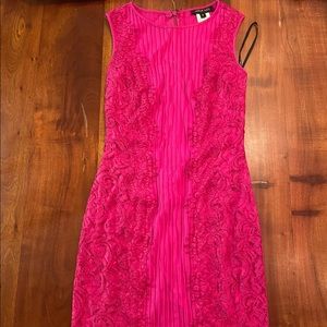 Tadashi Shoji Fuchsia pink evening dress